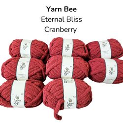 Yarn Bee Eternal Bliss - Cranberry for Sale in Lake Stevens, WA