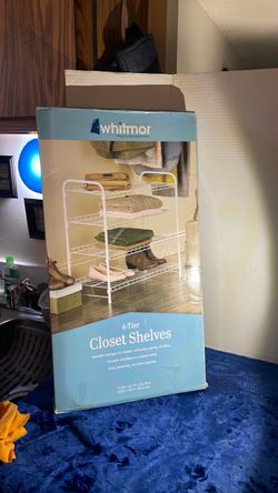 Whitmor 4-Tier Closet Shelves