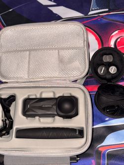 Insta360 Camera with Case and Accessories