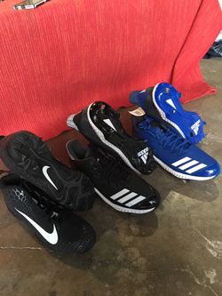 Brand new Nike/Adidas baseball cleats