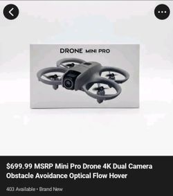 Mini drone  $699 msrp only $100
