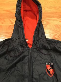 Vintage NFL Chicago Bears Hooded Jacket
