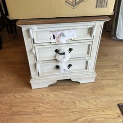White Nightstand 