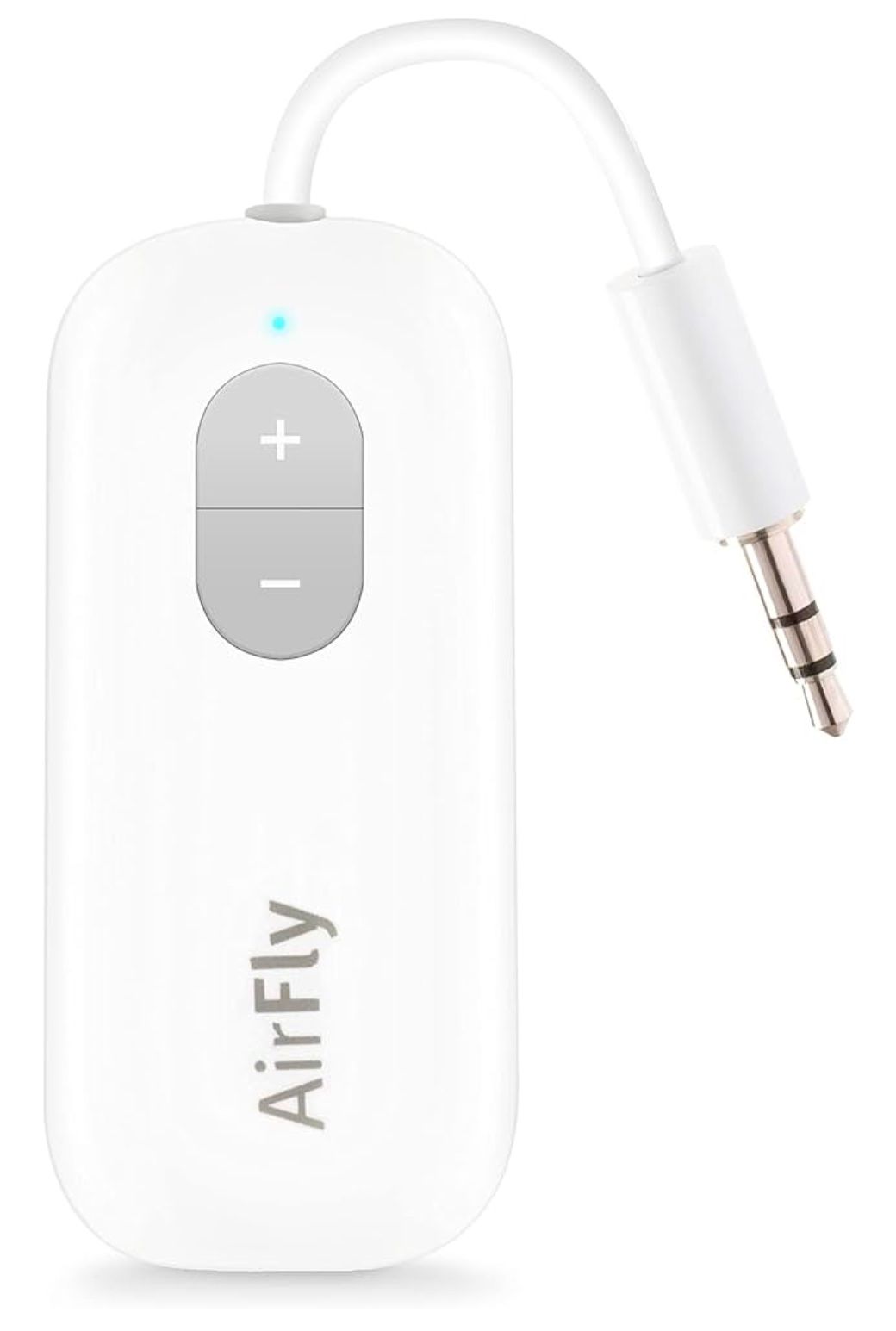 Twelve South AirFly SE Bluetooth Wireless Audio Transmitter Receiver for AirPods or Wireless Headphones - Use with Any 3.5 mm Audio Jack for Airplanes