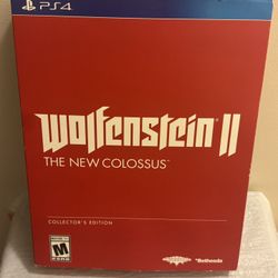 Wolfenstein II: The New Colossus Collector's Edition Sony PlayStation 4