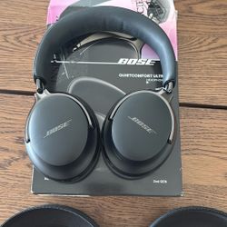 Bose Quietcomfort Ultra 2nd Generation Headphones.