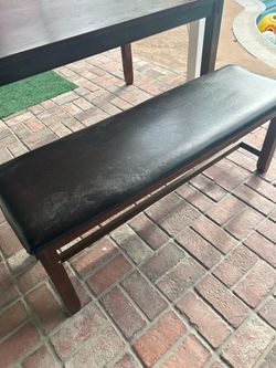 Table and bench