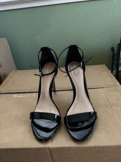 Aldo - Black High Heel Sandal, Size 8.5 M