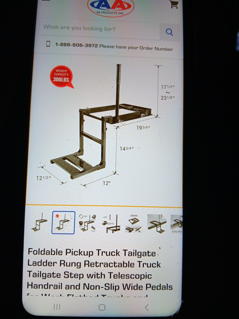 Brand New Tailgste Ladder $50 Obo