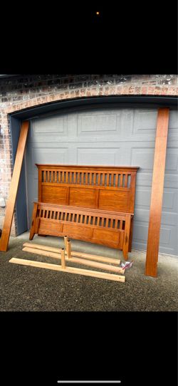 Queen bed frame