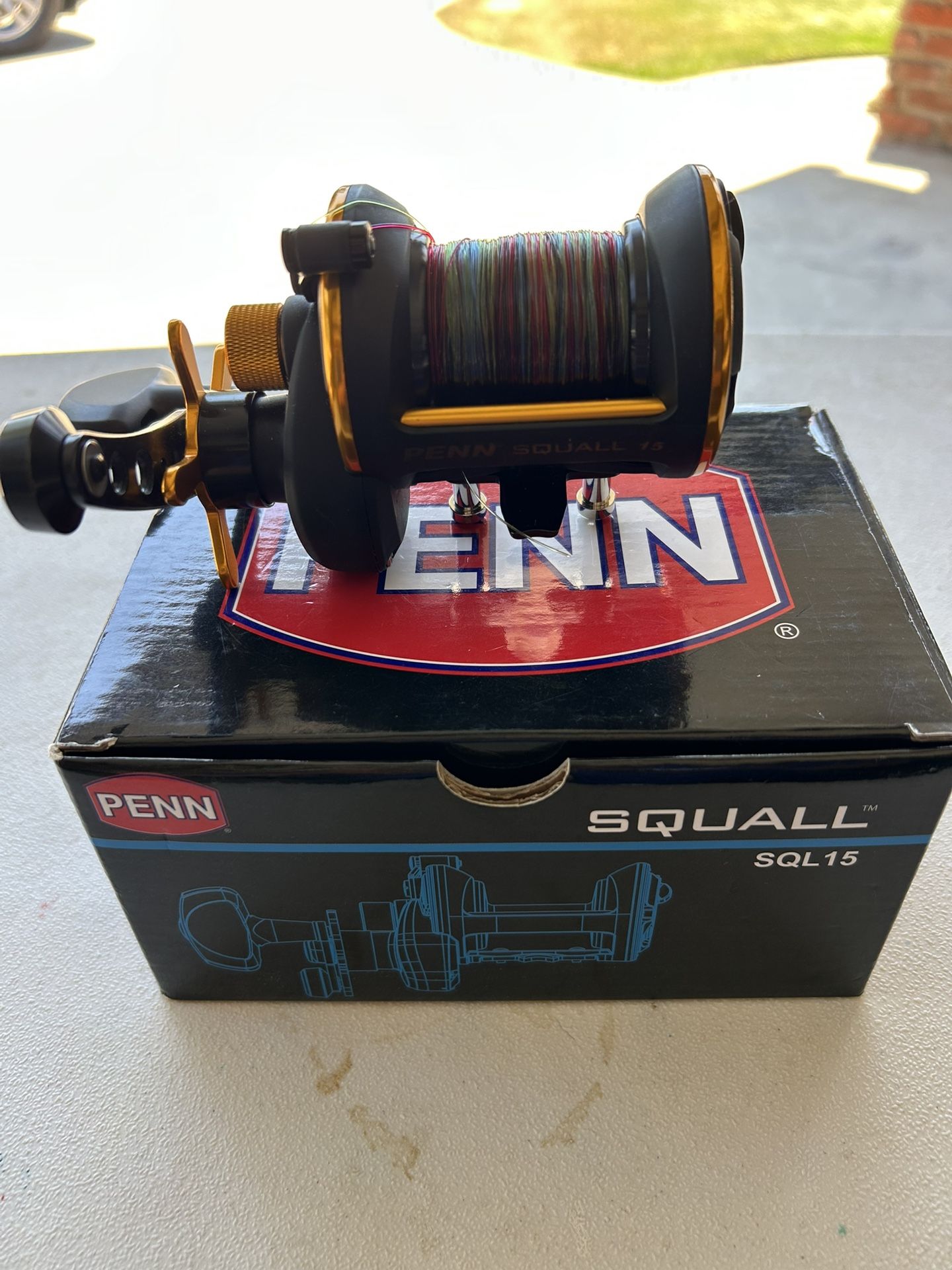 Penn Squall 15 (SQL15) Magnetic Cast