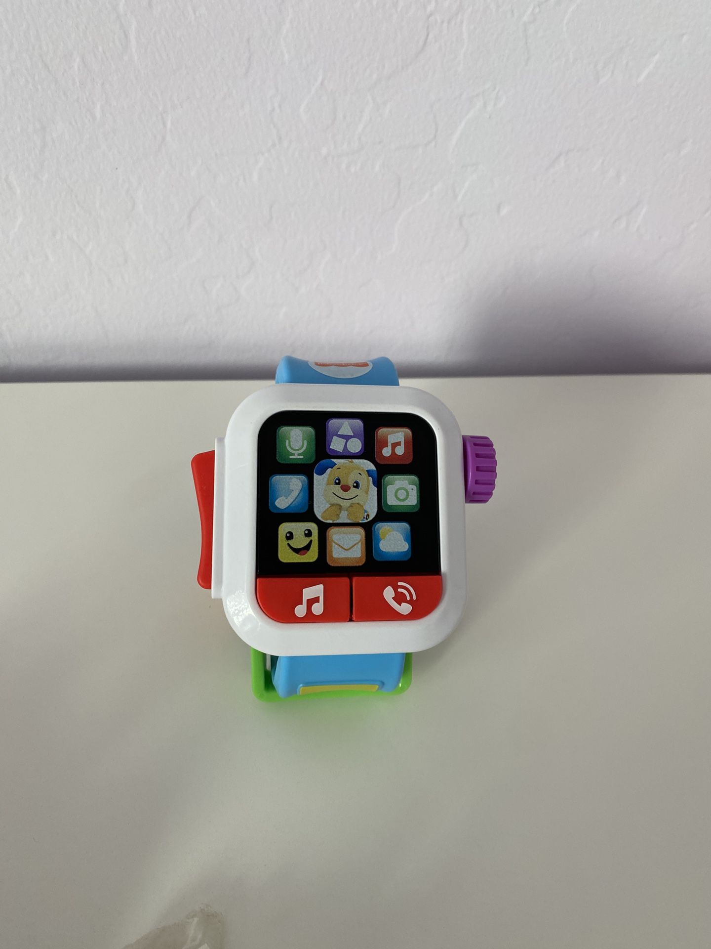 Baby to Toddler Toy Laugh & Learn Time to Learn Smartwatch with Lights