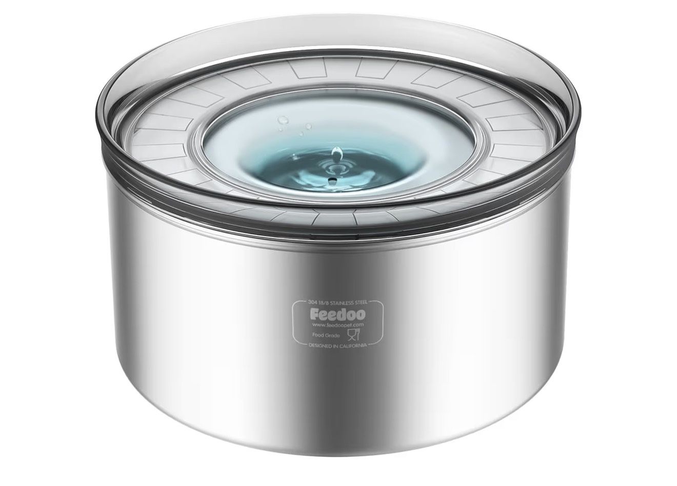 1Gallon Dog Water Bowl, 3.8L No Spill Water Bowl for Dogs, Stainless Steel Spill Proof Dog Bowl,