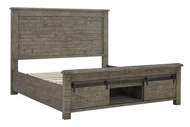 ♥️Brennagan Gray Queen Footboard Storage Bed

 Thumbnail