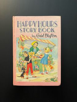 Happy Hours Story Book 1964 Vintage Childrens Book