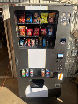 Combo Snack And Drink machine with card reader