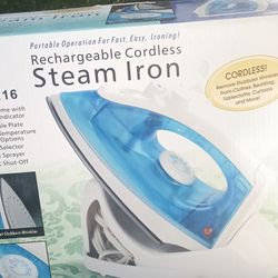 Cordless Rechargeable Steam Iron