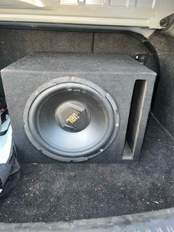 12 JBL subwoofer and amp