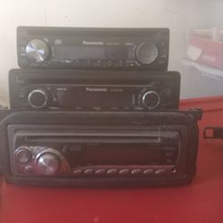 3 Car Stereo/CD Players 