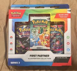 Pokemon First Partner Illustration Collection Box Series 3 Sealed