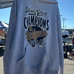 Champions Back To Back 2025 Dodger Hoodies