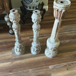 3 Candle Holders