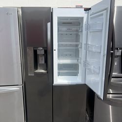 Lg Side By Side Refrigerator Stainless Steel 