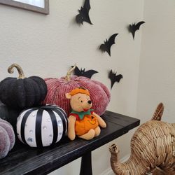 Beanie Baby Pumpkin Winnie The Pooh ❤️