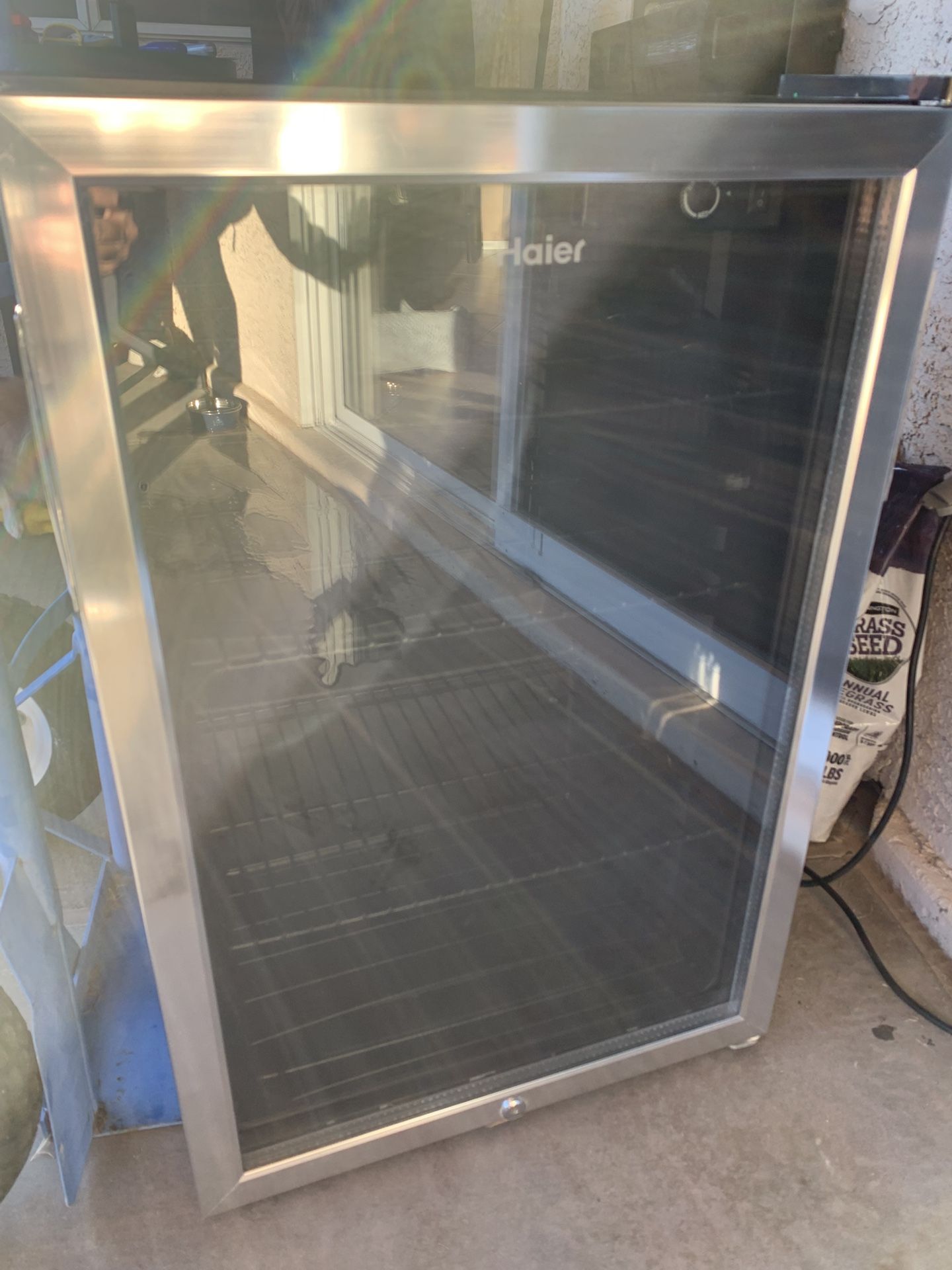 100+can Glass Door Mini Fridge 