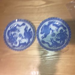 Antique 19th Century Chinese Plates
