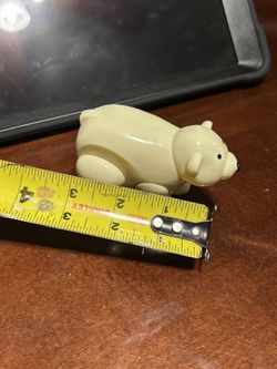 Vintage Pooping Polar Bear Candy Dispenser