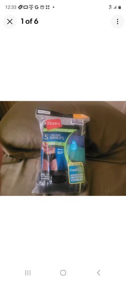 Shipping Available Brand-New In Package Hane's Tagless Briefs Underwear 5-Pack Size 2XL Won't Take Lower Offers