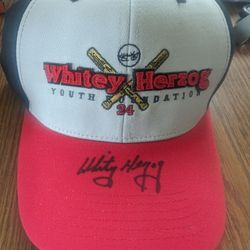 Whitey Herzog Signed Hat