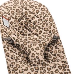 Limited edition Leopard print baby bouncer Bliss