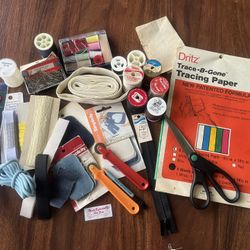 Misc Sewing Supplies (Some Vintage). 