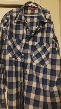 Mens plaid shirt