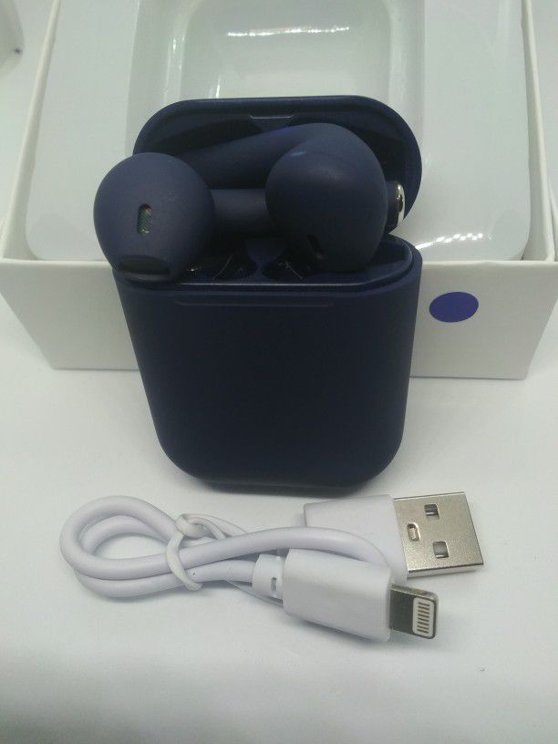 5.0 Blue Auto Connect Wireless Bluetooth Earbuds 