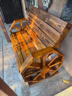 Vendo banca estilo rustico