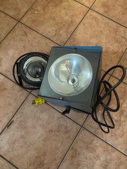 Spotlight and strobe light