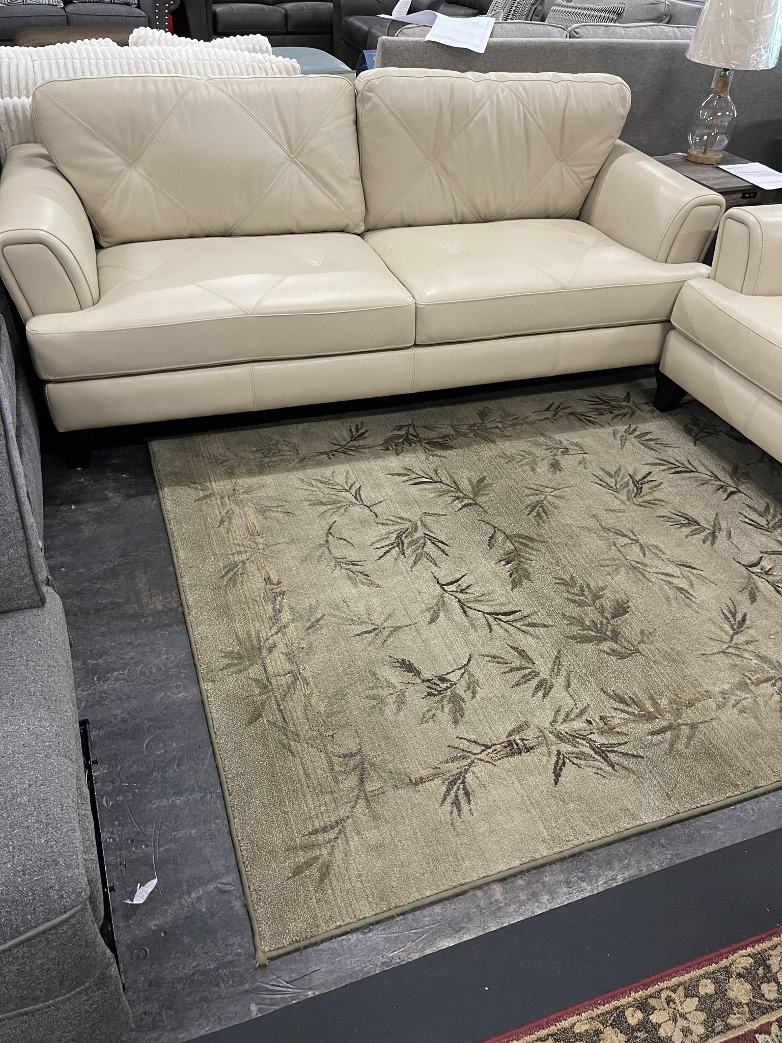 Leather Sofa & Leather Love Seat On Sale