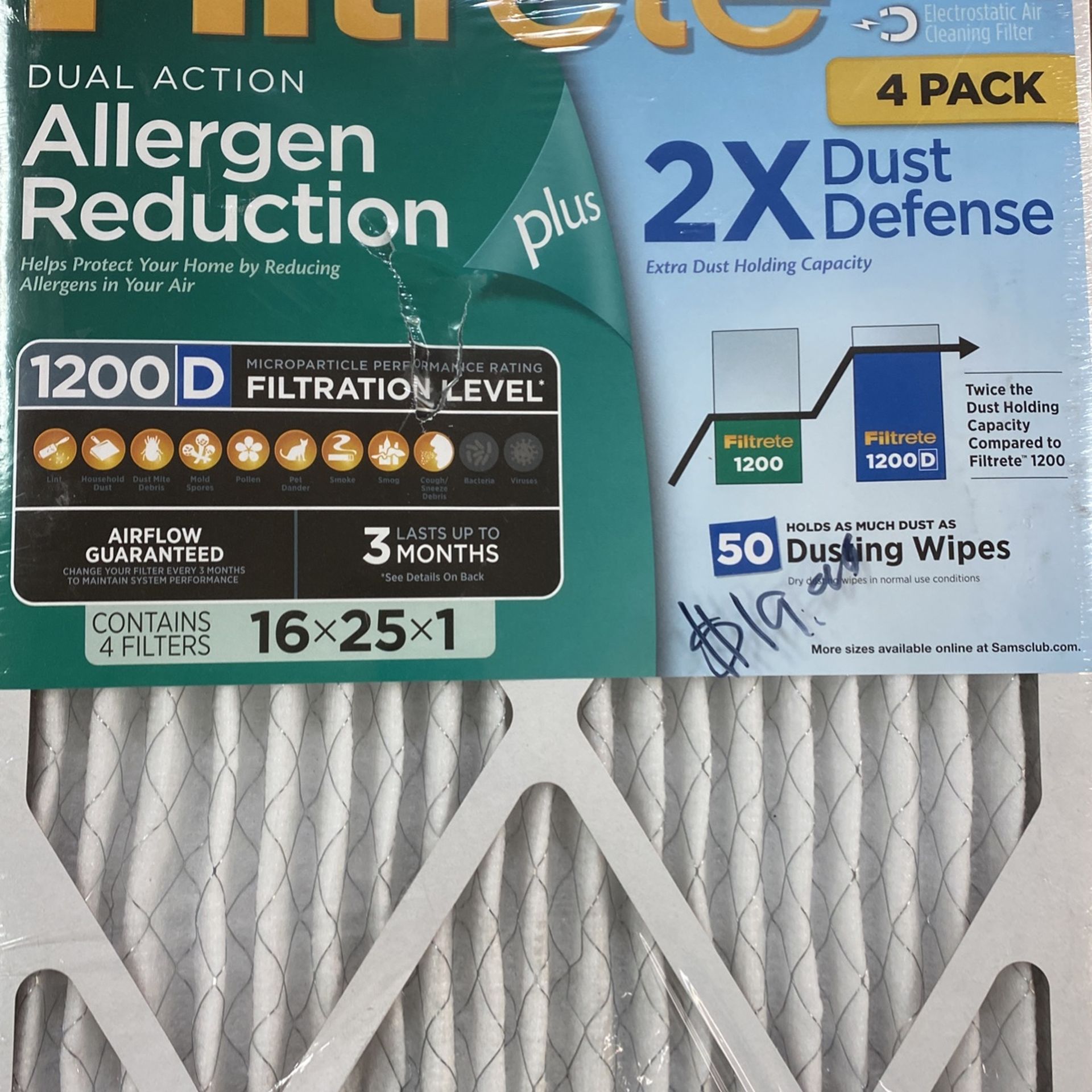 3M Filtrete Filter 16x25x1 for Sale in Los Angeles, CA OfferUp