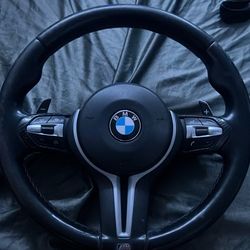 BMW M steering wheel