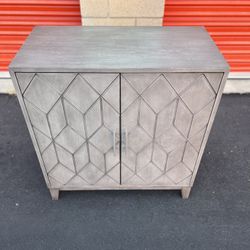 Gray Cabinet / Hutch