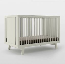 Oeuf Sparrow Crib – White