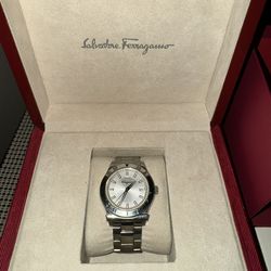 Ferragamo 1898 Silver Dial Men's Watch