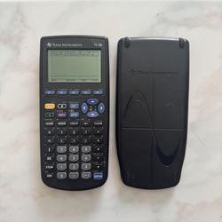 Texas Instruments TI-89 Graphing Calculator w/ Slide Cover TESTED & WORKING