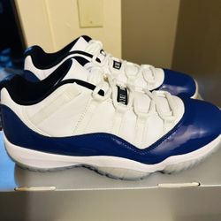 Air Jordan 11 Low. Blue. Size. 10. $240