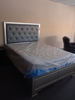 Queen bed frame