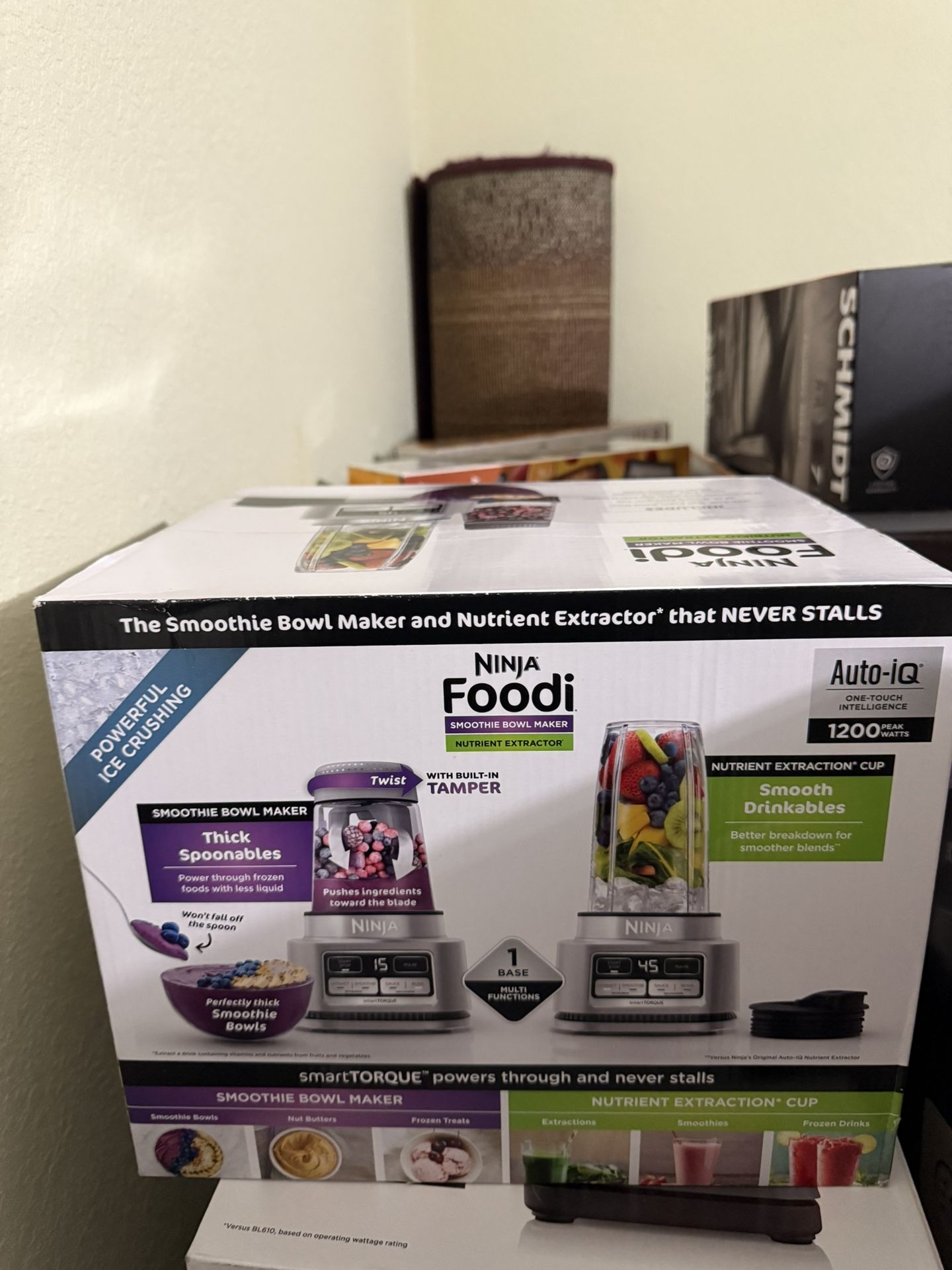 Ninja Foodi Smoothie Bowl Maker and Nutrient Extractor/Blender