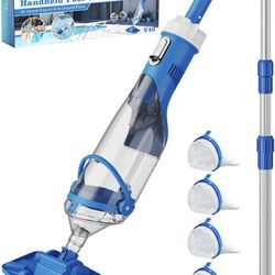 Cordless Pool Vacuum with Telescopic Pole